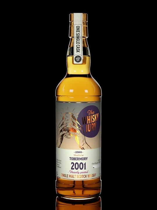 The Whisky Jury 2001 Ledaig 24 Year Old Hogshead Single Cask Single Malt Scotch Whisky