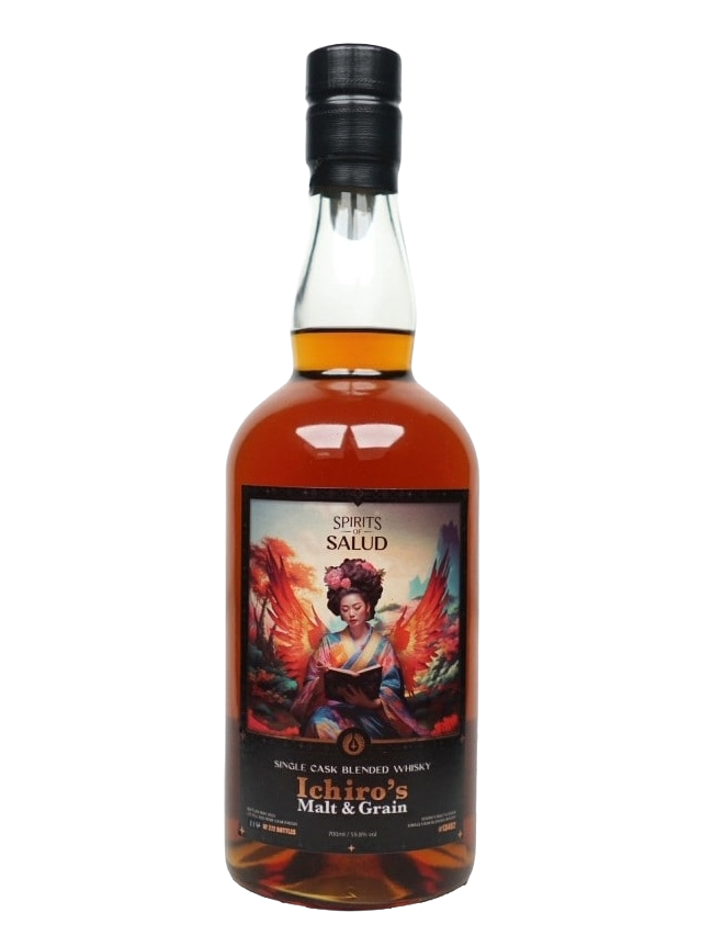 Ichiro's Malt Chichibu Malt & Grain For Spirits of Salud Single Cask Blended Whisky
