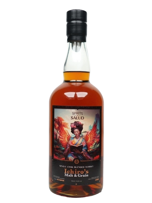 Ichiro's Malt Chichibu Malt & Grain For Spirits of Salud Single Cask Blended Whisky