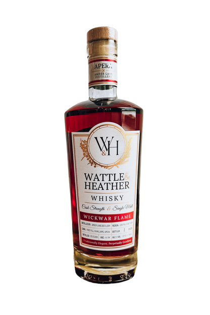 Wattle & Heather Wickwar Flame Cask Strength Australian Single Malt Whisky