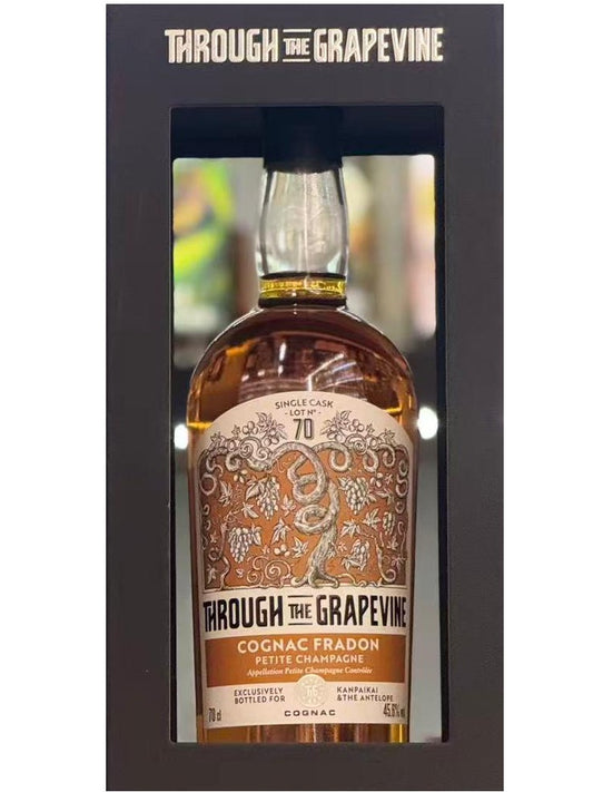 Through the Grapevine For The Antelope Lot 70 Fradon Petite Champagne Single Cask Cognac