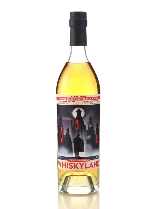 Whiskyland Chapter Twenty Seven 1997 Imperial 27 Year Old Refill Barrel Single Cask Single Malt Scotch Whisky