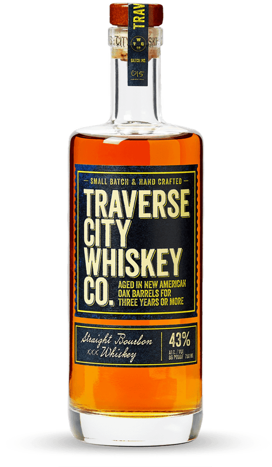 Traverse City Whiskey Co. XXX Straight Bourbon Whiskey (750ml)