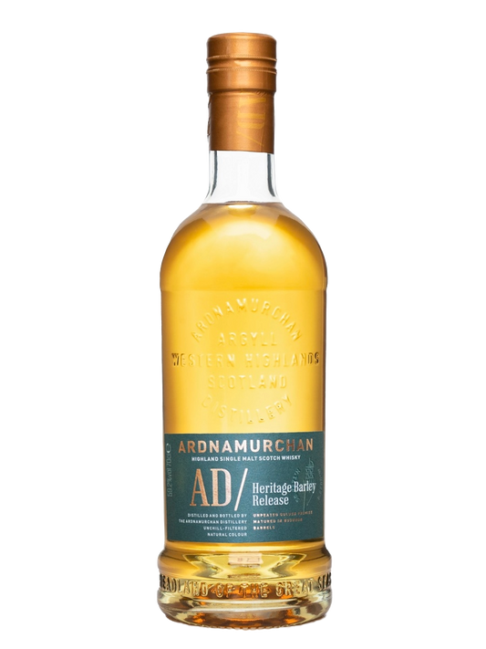 Ardnamurchan AD/ Heritage Barley Release Golden Promise Single Malt Scotch Whisky