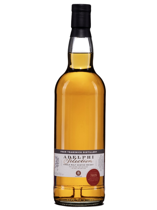 Adelphi 2009 Teaninich 16 Year Old Refill Oloroso Sherry Cask Single Cask #716125 Single Malt Scotch Whisky