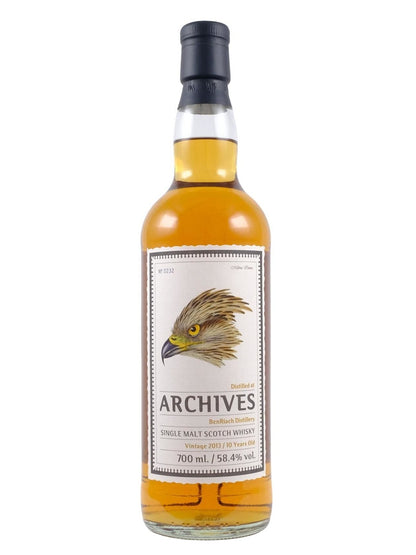 Archives 2013 Benriach 10 Year Old Single Cask Single Malt Scotch Whisky