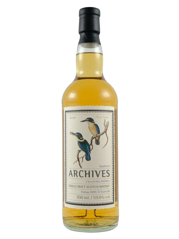 Archives 2009 Secret Islay 13 Year Old Refill Hogshead Single Cask Single Malt Scotch Whisky