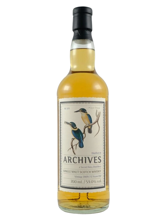 Archives 2009 Secret Islay 13 Year Old Refill Hogshead Single Cask Single Malt Scotch Whisky