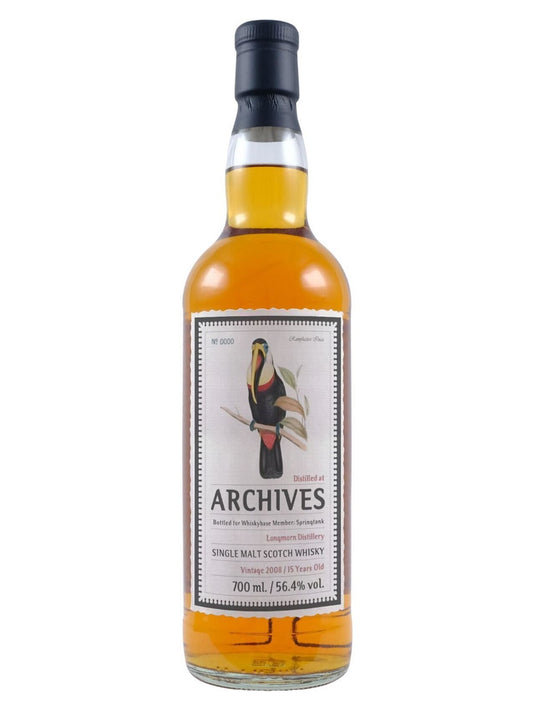 Anchor 2008 Longmorn 15 Year Old Single Cask Single Malt Scotch Whisky