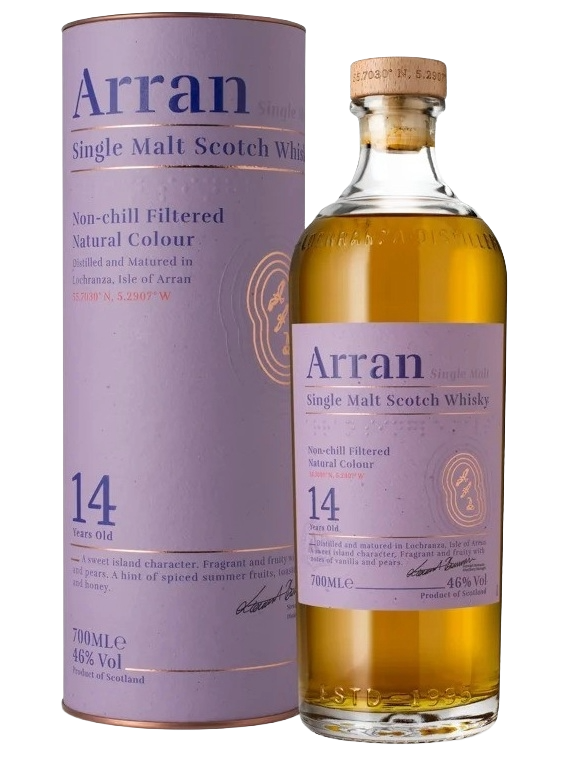 Arran 14 Year Old Palo Cortado Sherry Cask Single Malt Scotch Whisky