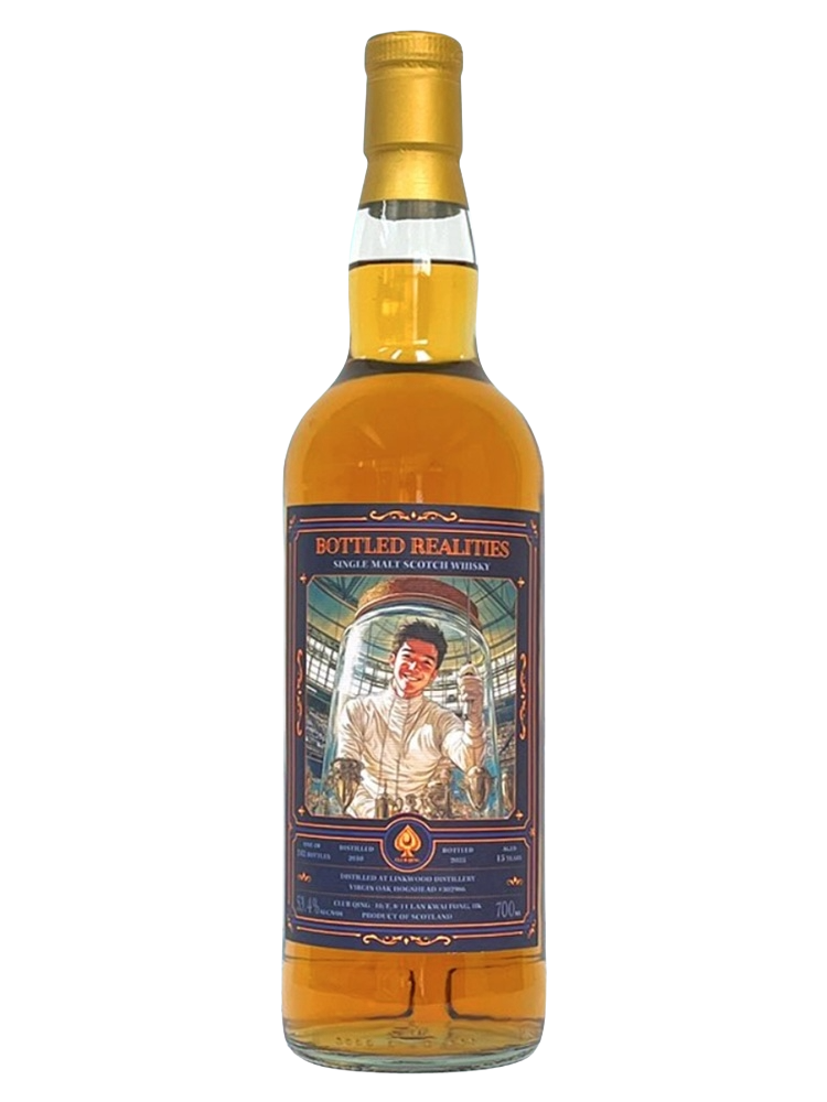 Club Qing 2010 Linkwood 15 Year Old Virgin Oak Hogshead Single Cask Single Malt Scotch Whisky