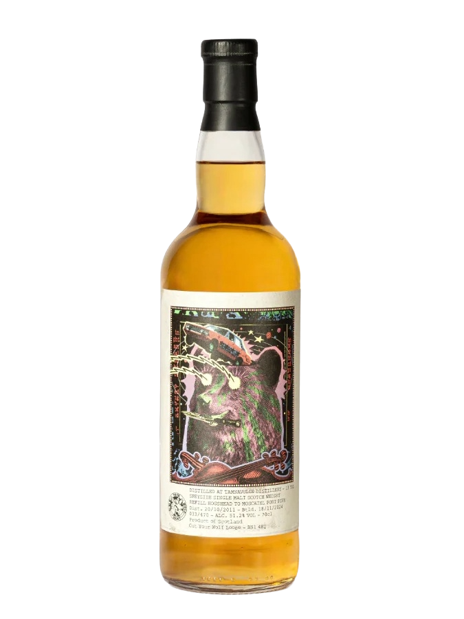 Cut Your Wolf Loose 2011 Tamnavulin 13 Year Old Moscatel Port Pipe Single Cask Single Malt Scotch Whisky