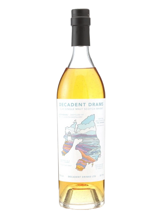 Decadent Drams 2009 Lochindaal 15 Year Old Bourbon Barrel TWL Rewards "Peat Monster No. 3" Single Cask Single Malt Scotch Whisky
