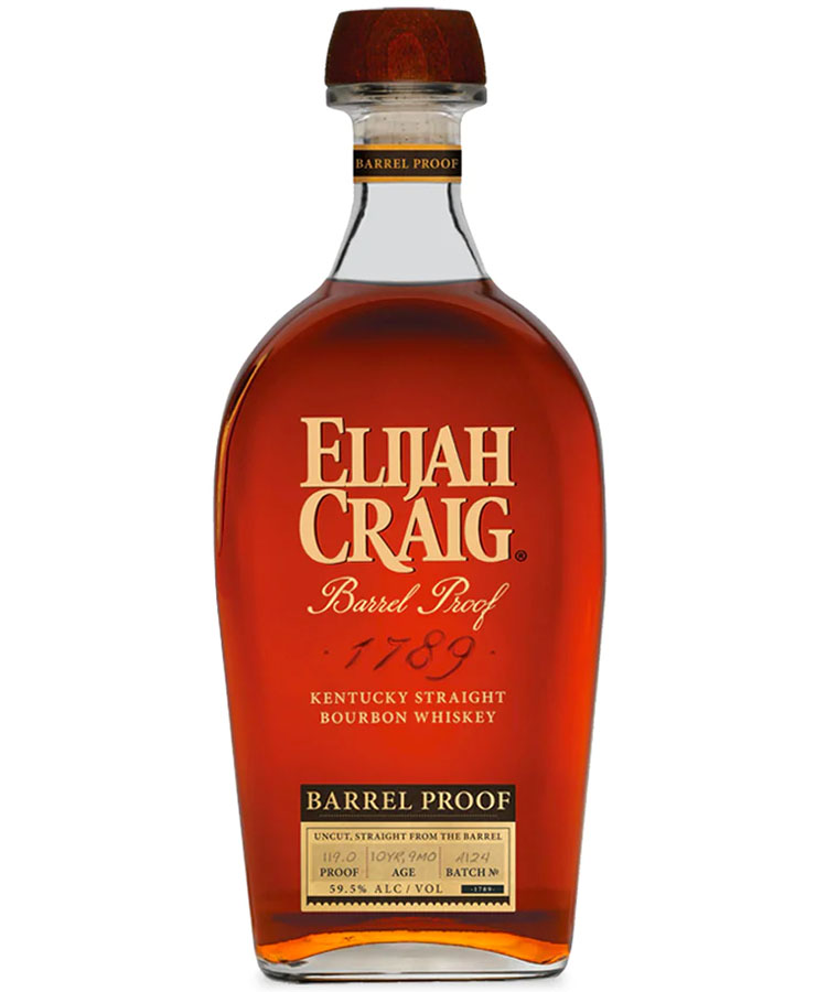 Elijah Craig Barrel Proof Batch A124 Kentucky Straight Bourbon Whiskey