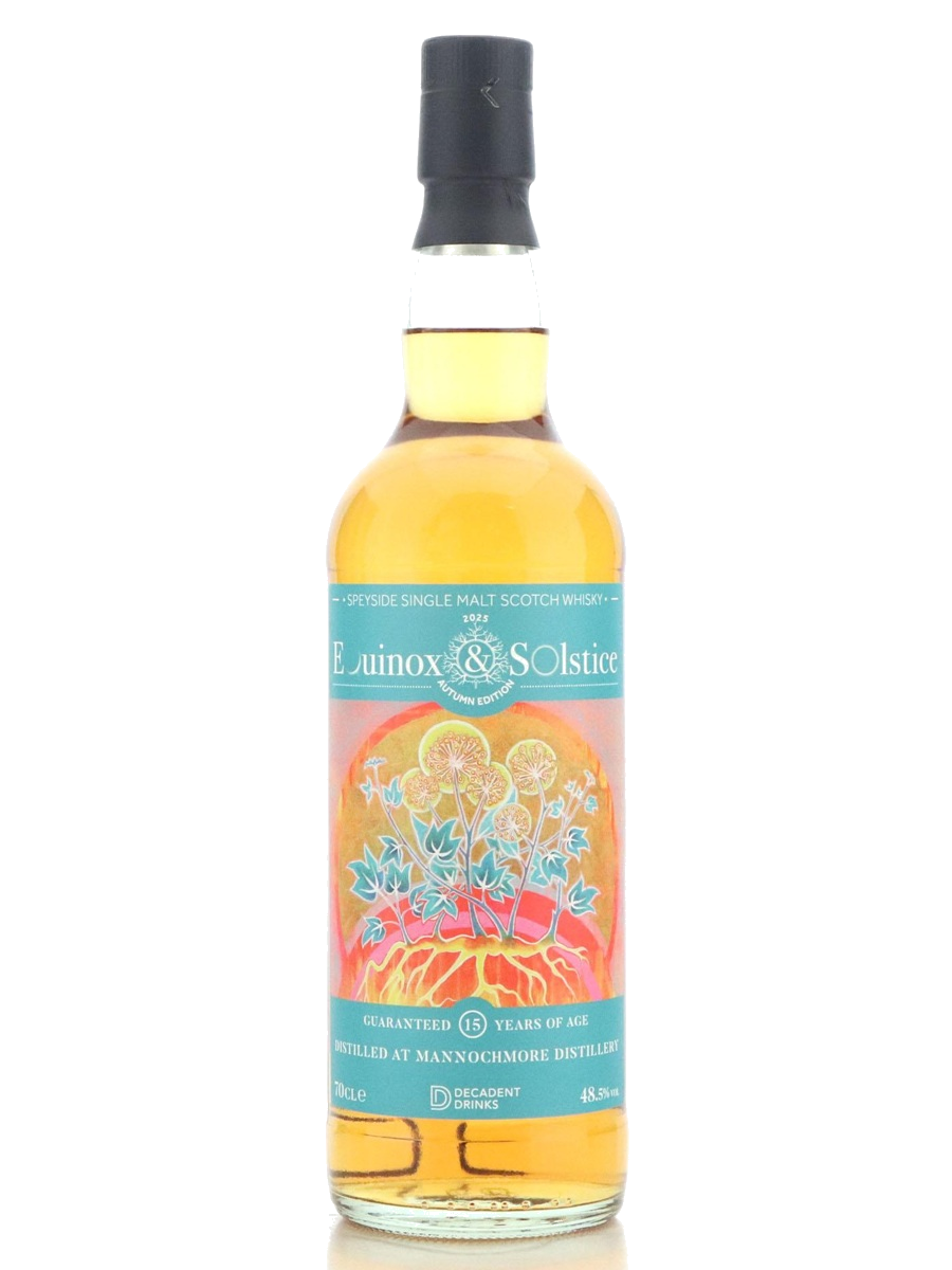 Equinox & Solstice 2009 Mannochmore 15 Year Old Refill Hogshead Single Malt Scotch Whisky