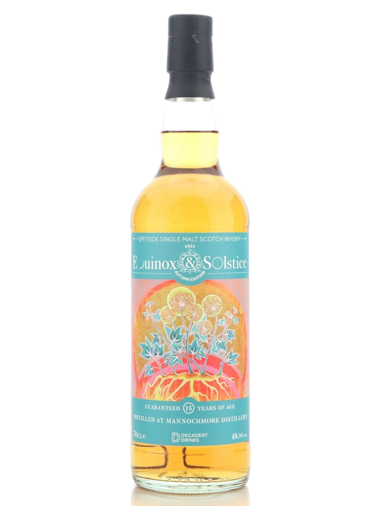 Equinox & Solstice 2009 Mannochmore 15 Year Old Refill Hogshead Single Malt Scotch Whisky