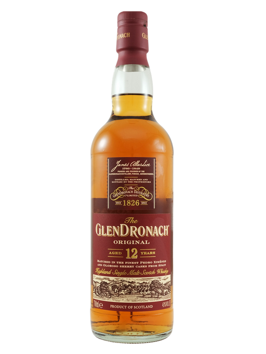 GlenDronach 12 Year Old Original Single Malt Scotch Whisky