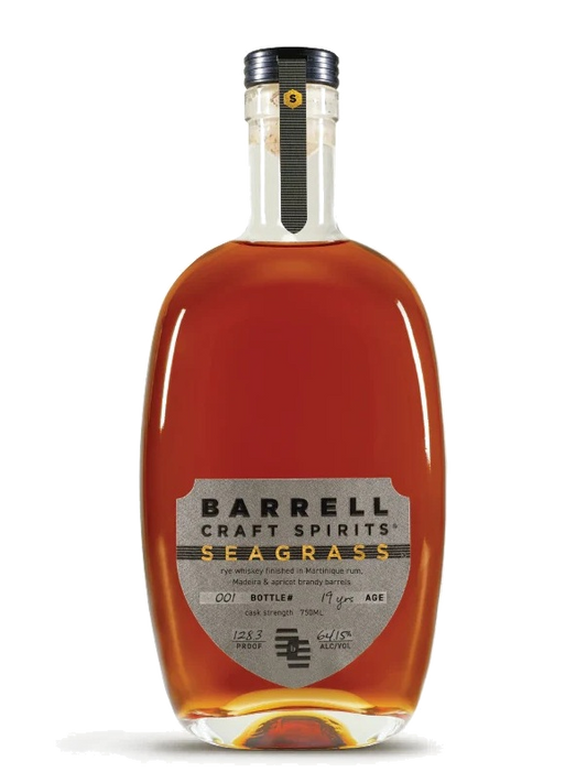Barrell Craft Spirits Seagrass Gray Label 19 Year Old Rye Whiskey