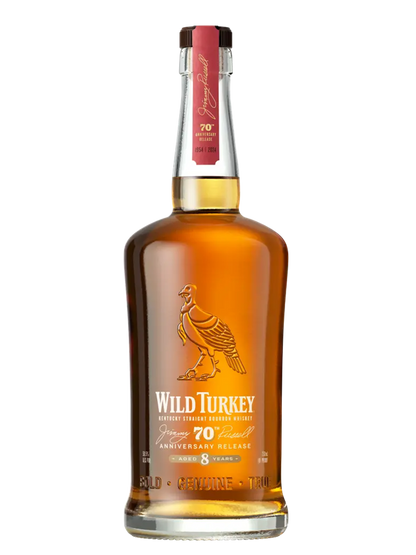 Wild Turkey Jimmy Russell's 70th Anniversary Release 8 Year Old Kentucky Straight Bourbon Whiskey