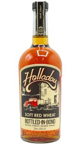 Holladay Distillery Soft Red Wheat Bottled in Bond American Whiskey