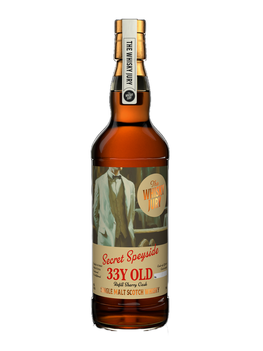 The Whisky Jury 1990 Speyside 33 Year Old Single Cask Single Malt Scotch Whisky