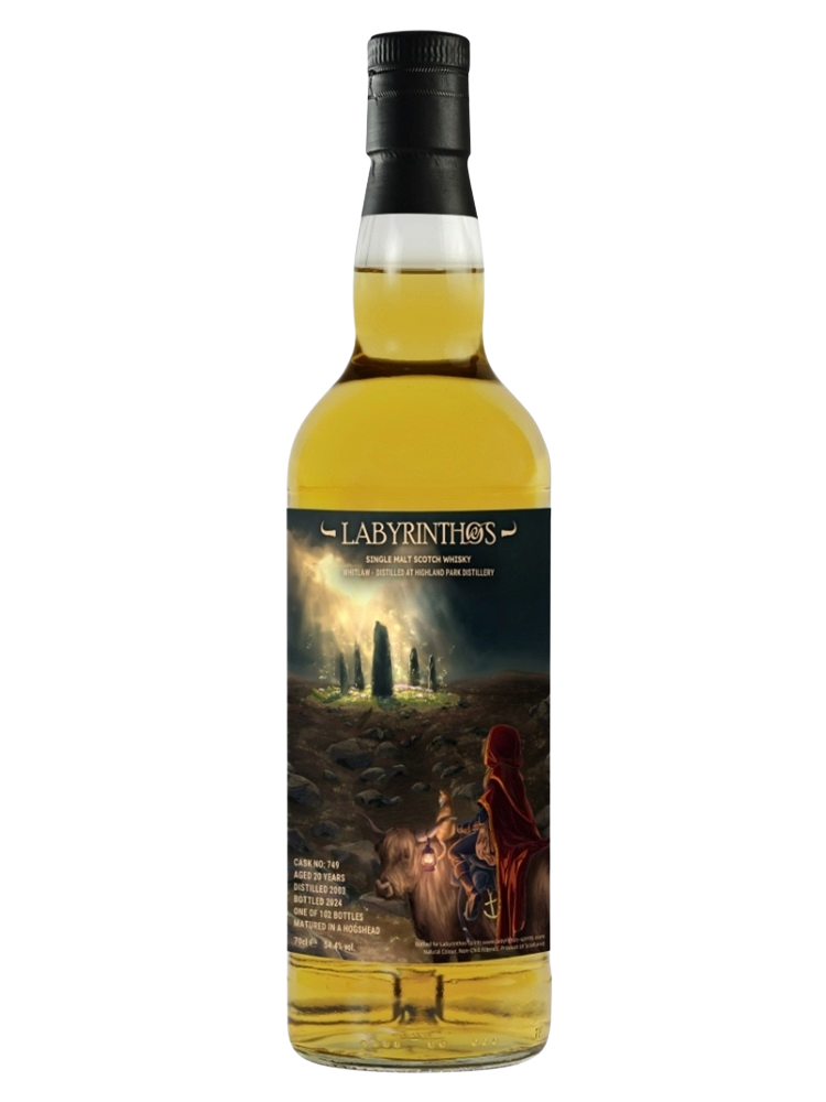 Labrynthos 2003 Whitlaw 20 Year Old Refill Hogshead Single Cask Single Malt Scotch Whisky