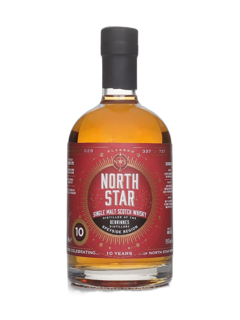 North Star 2013 Benrinnes 10 Year Old Refill Butt Single Cask Single Malt Scotch Whisky
