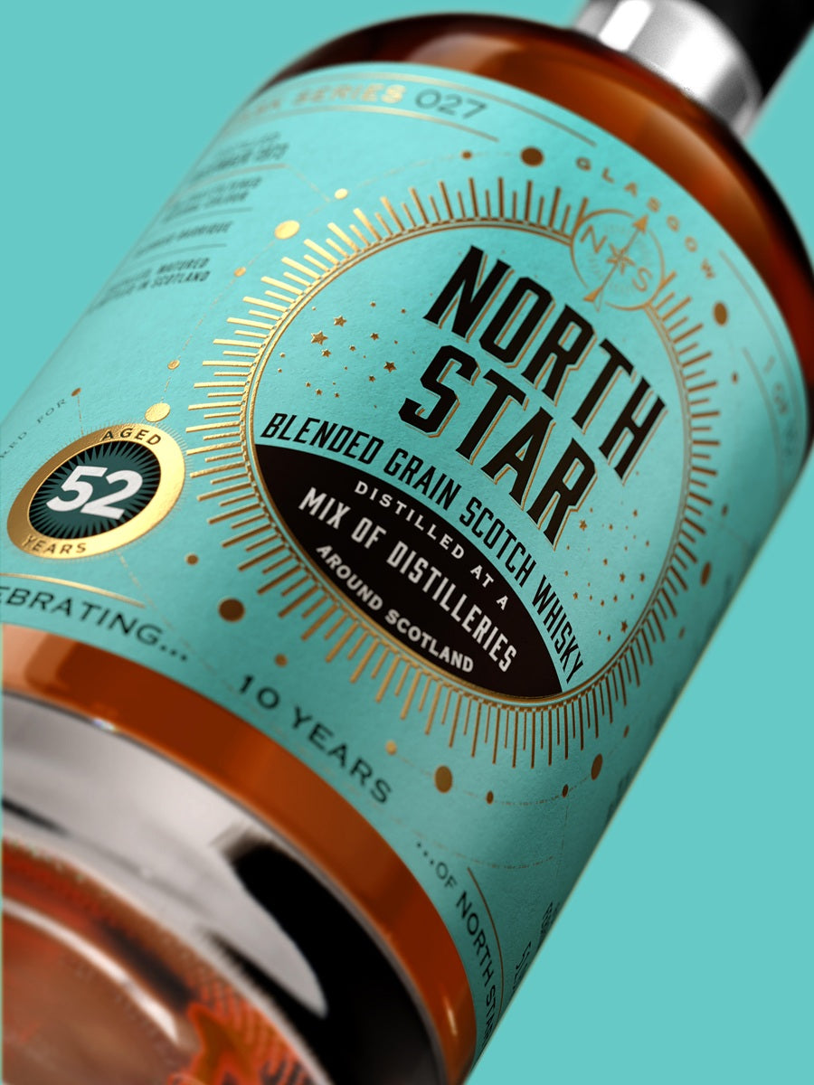 North Star 1973 Blended Grain 52 Year Old Oloroso Barrique Single Cask Blended Grain Scotch Whisky
