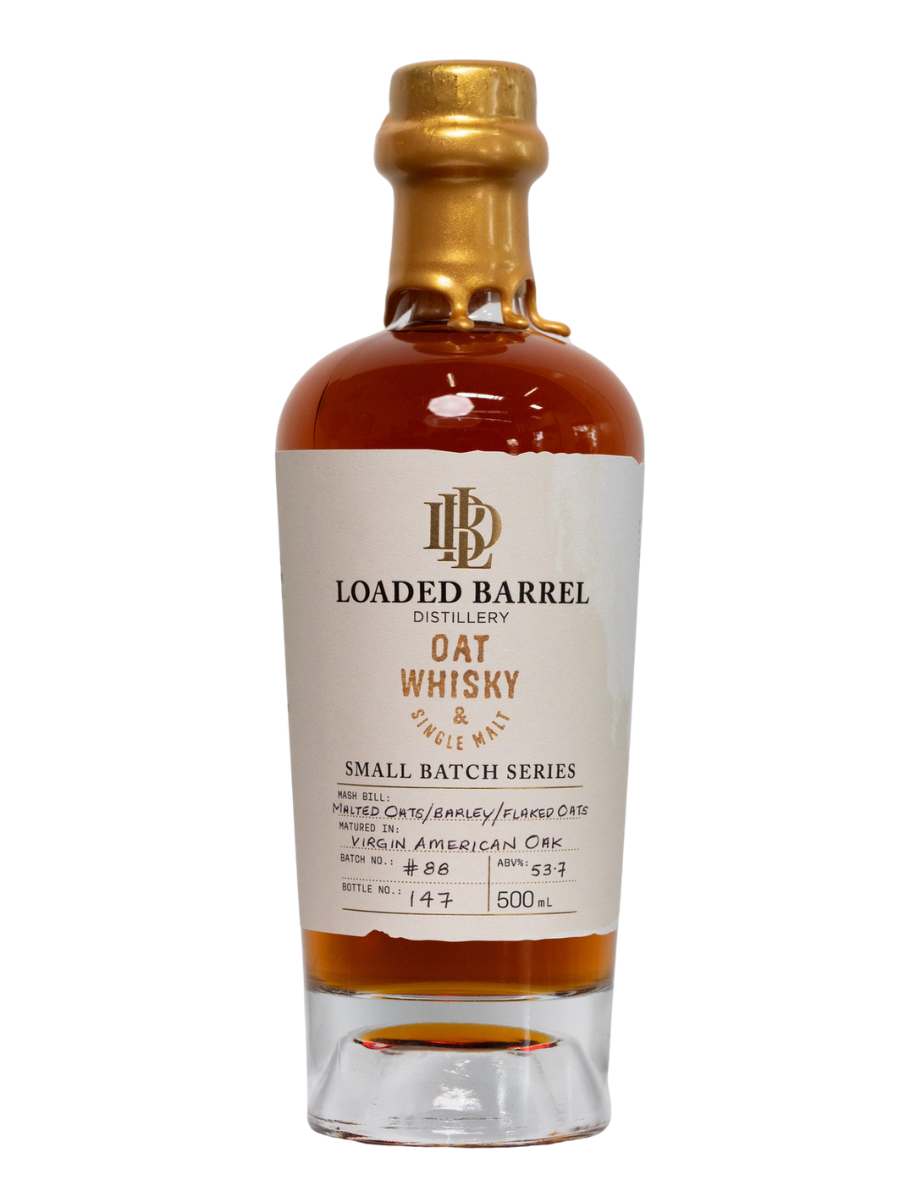 Loaded Barrel Small Batch Oat Australian Single Grain Whisky (500ml)
