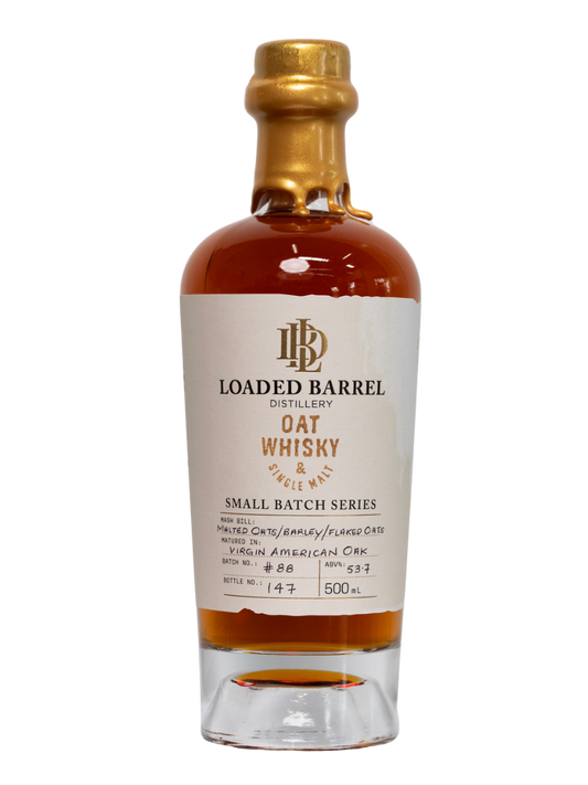 Loaded Barrel Small Batch Oat Australian Single Grain Whisky (500ml)