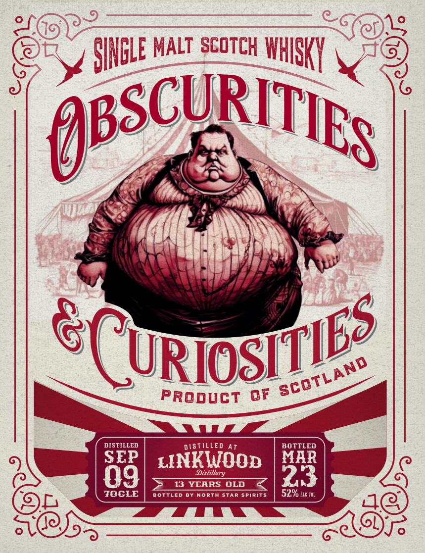 Obscurities & Curiosities Linkwood 13 Year Old Oloroso Sherry Butt Single Cask Single Malt Scotch Whisky