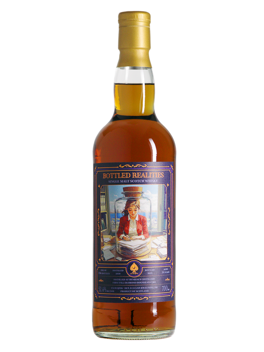 Club Qing 2010 Benriach 14 Year Old Single Cask Single Malt Scotch Whisky