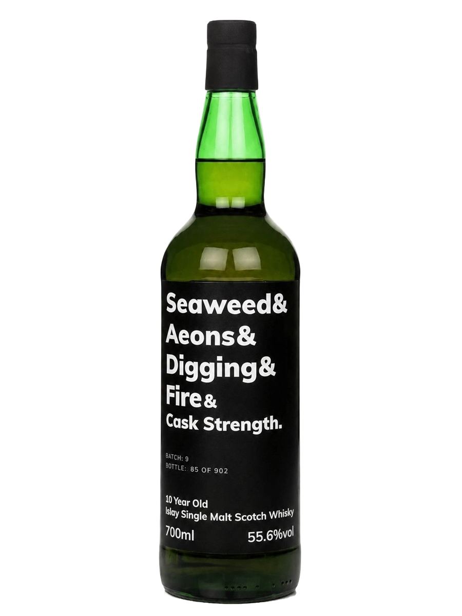 Seaweed & Aeons & Digging & Fire & Cask Strength 10 Year Old Batch 9 Single Malt Scotch Whisky