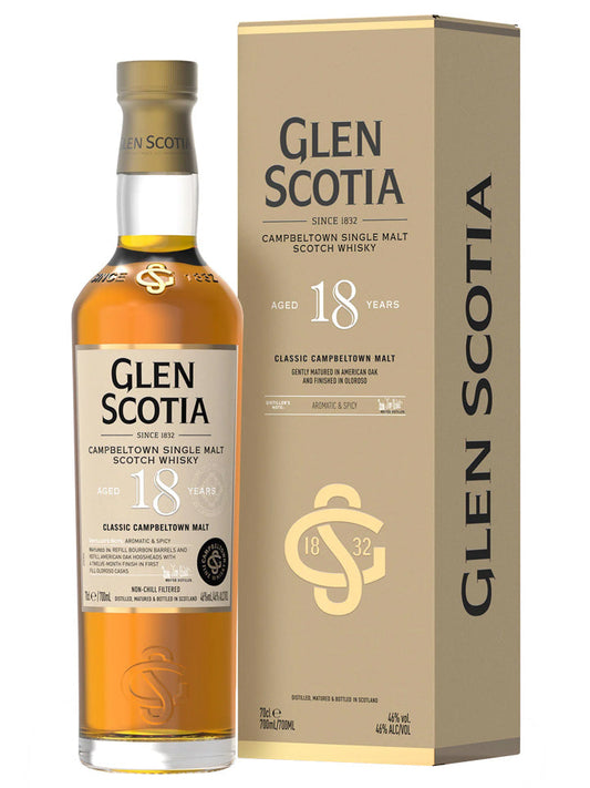 Glen Scotia 18 Year Old Single Malt Scotch Whisky