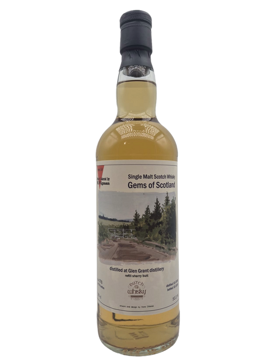 Michael Wigman 2009 Glen Grant 15 Year Old Refill Sherry Butt Single Cask Single Malt Scotch Whisky