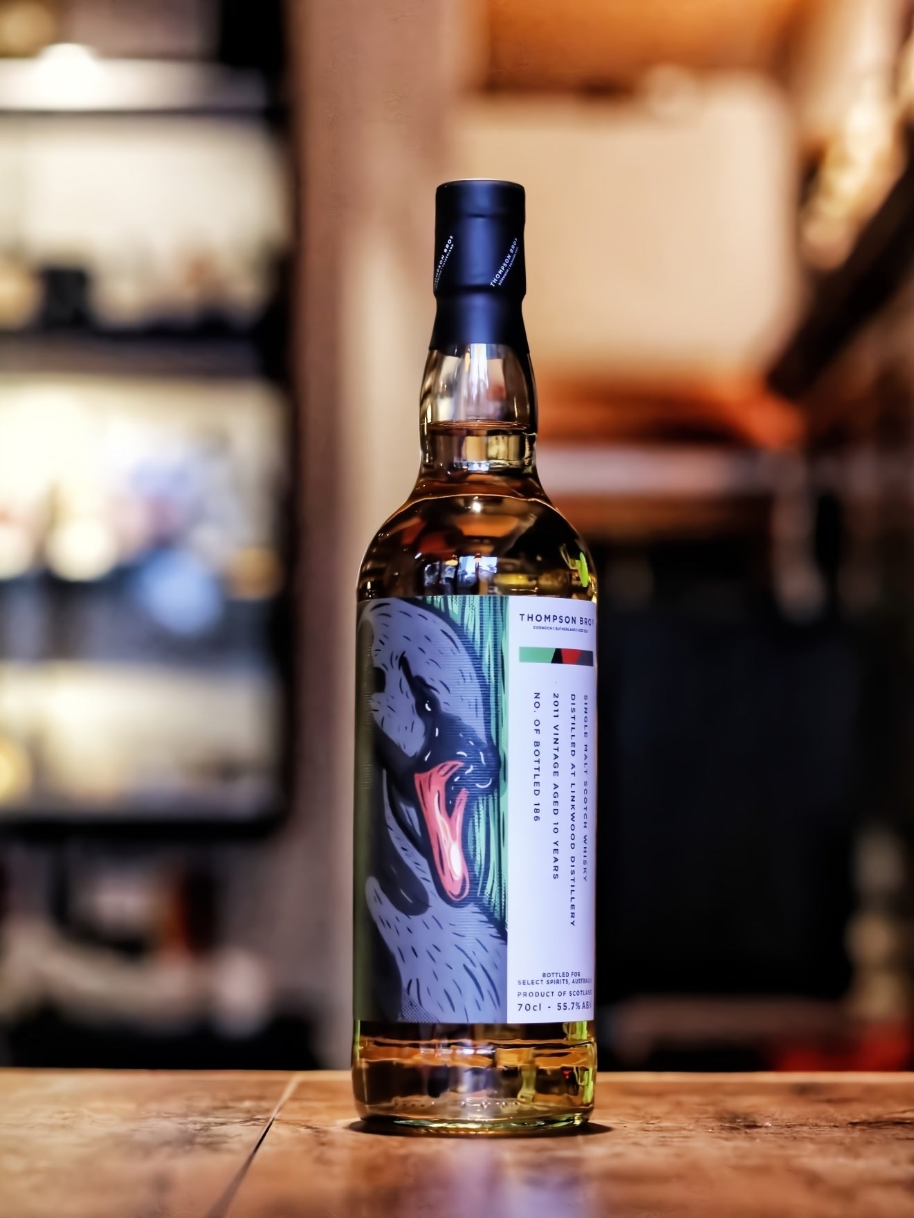 Thompson Bros. 2011 Linkwood 10 Year Old Australian Exclusive Single Cask Single Malt Scotch Whisky