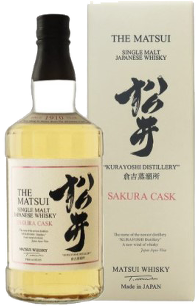 The Matsui Sakura Cask Japanese Single Malt Whisky