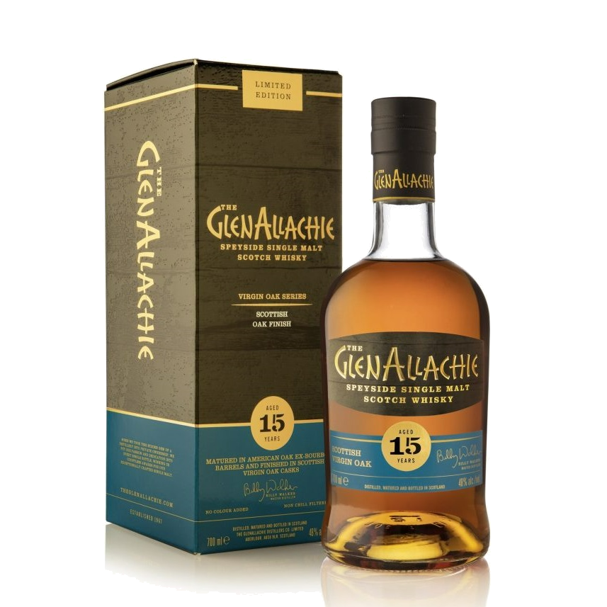 GlenAllachie 15 Year Old Scottish Virgin Oak Batch 2 Single Malt Scotch Whisky