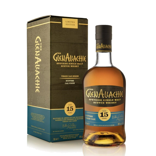 GlenAllachie 15 Year Old Scottish Virgin Oak Batch 2 Single Malt Scotch Whisky
