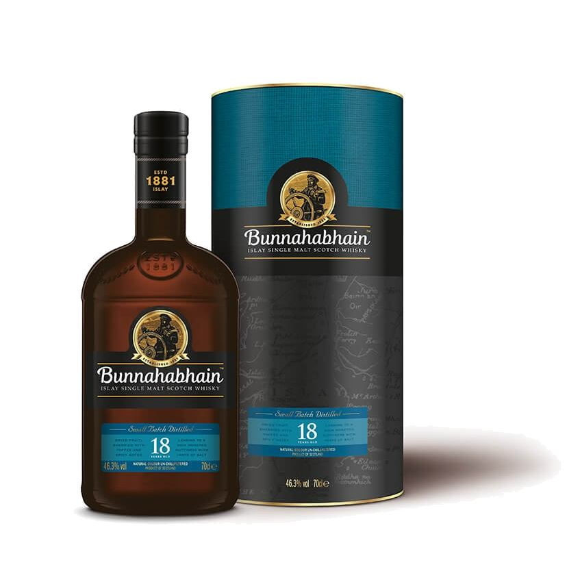 Bunnahabhain 18 Year Old Single Malt Scotch Whisky