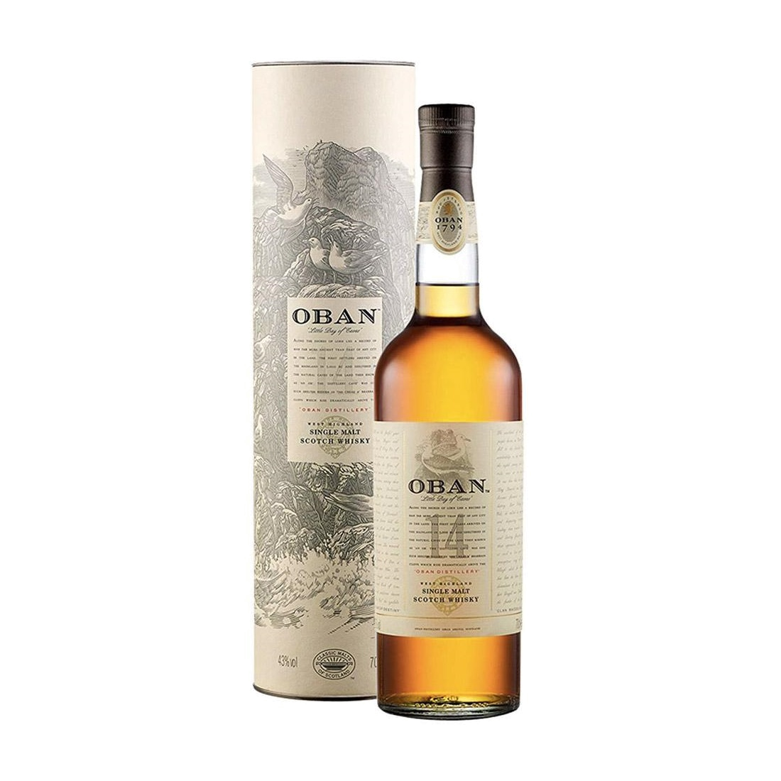 Oban 14 Year Old Single Malt Scotch Whisky
