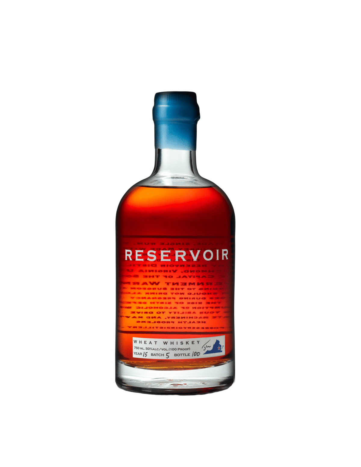 Reservoir 100 Proof 100% Wheat Whiskey (375ml)
