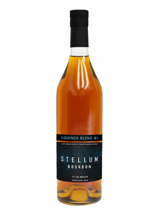 Stellum Black Equinox Bourbon Whiskey (750ml)
