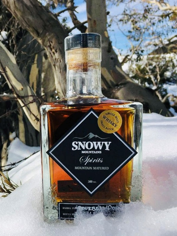 Snowy Mountains Spirits Director's Reserve Apera Cask Australian Single Malt Whisky (500ml)