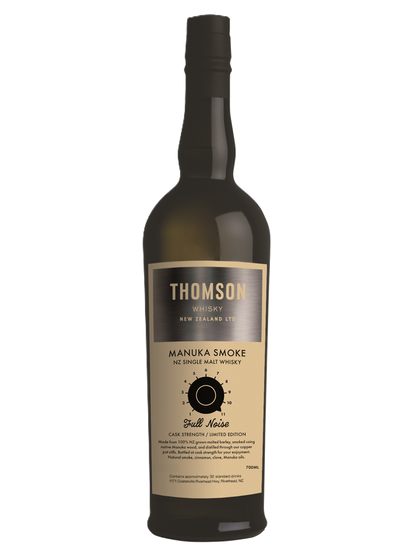 Thomson Full Noise Manuka Smoked Australian Exclusive New Zealand Single Malt Whisky
