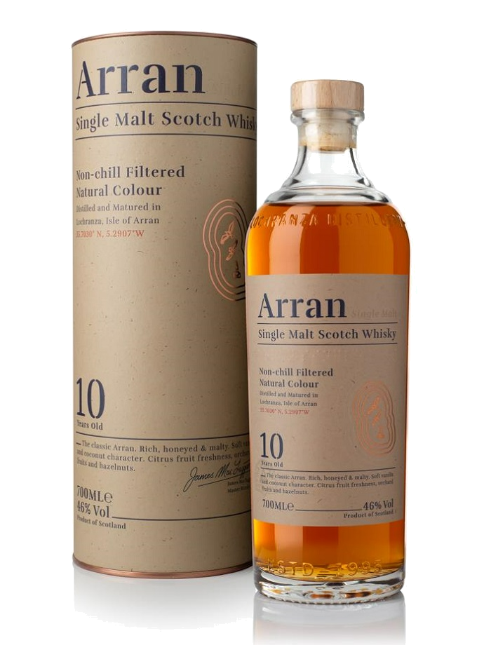 Arran 10 Year Old Single Malt Scotch Whisky