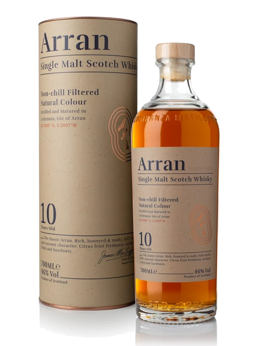 Arran 10 Year Old Single Malt Scotch Whisky
