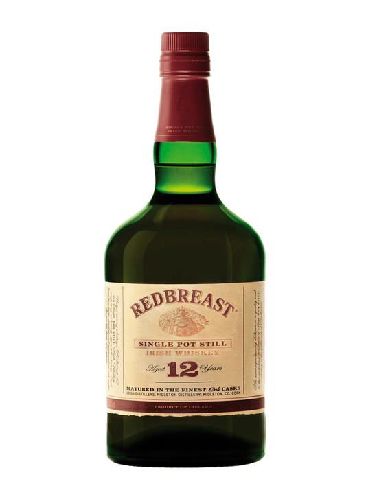 Redbreast 12 Year Old Irish Single Pot Still Whiskey