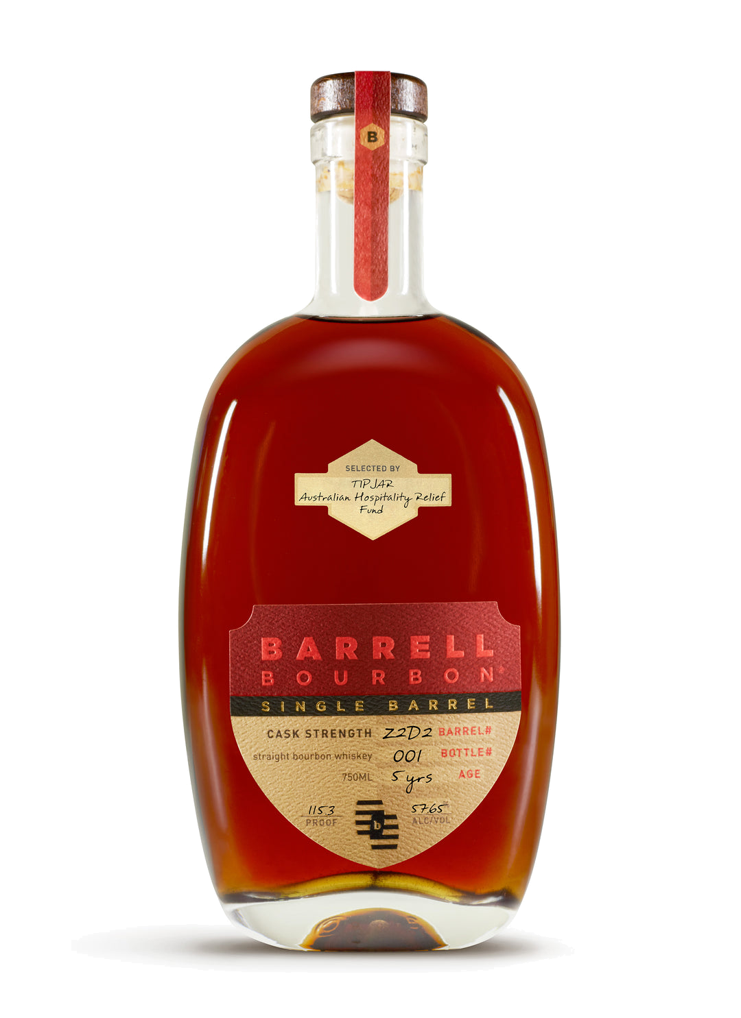 Barrell Craft Spirits #Z2D2 Single Barrel Bourbon Selected for TIPJAR