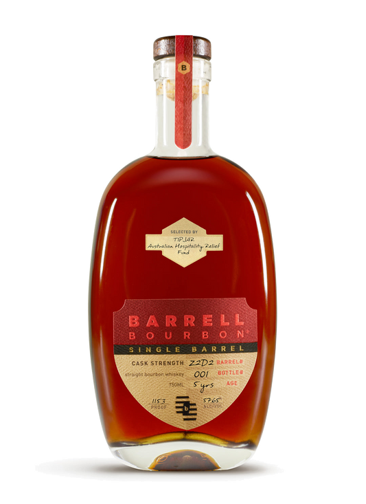 Barrell Craft Spirits #Z2D2 Single Barrel Bourbon Selected for TIPJAR